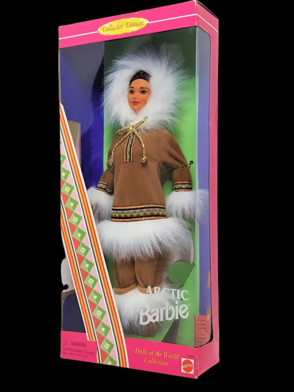 Arctic Barbie Doll Vintage 1996 Mattel Collector Dolls of the World 16495 Parka